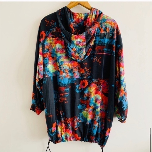 Diesel Oversized Slouchy G Matis Drawstring Pop Art Jacket Coat - Picture 10 of 16